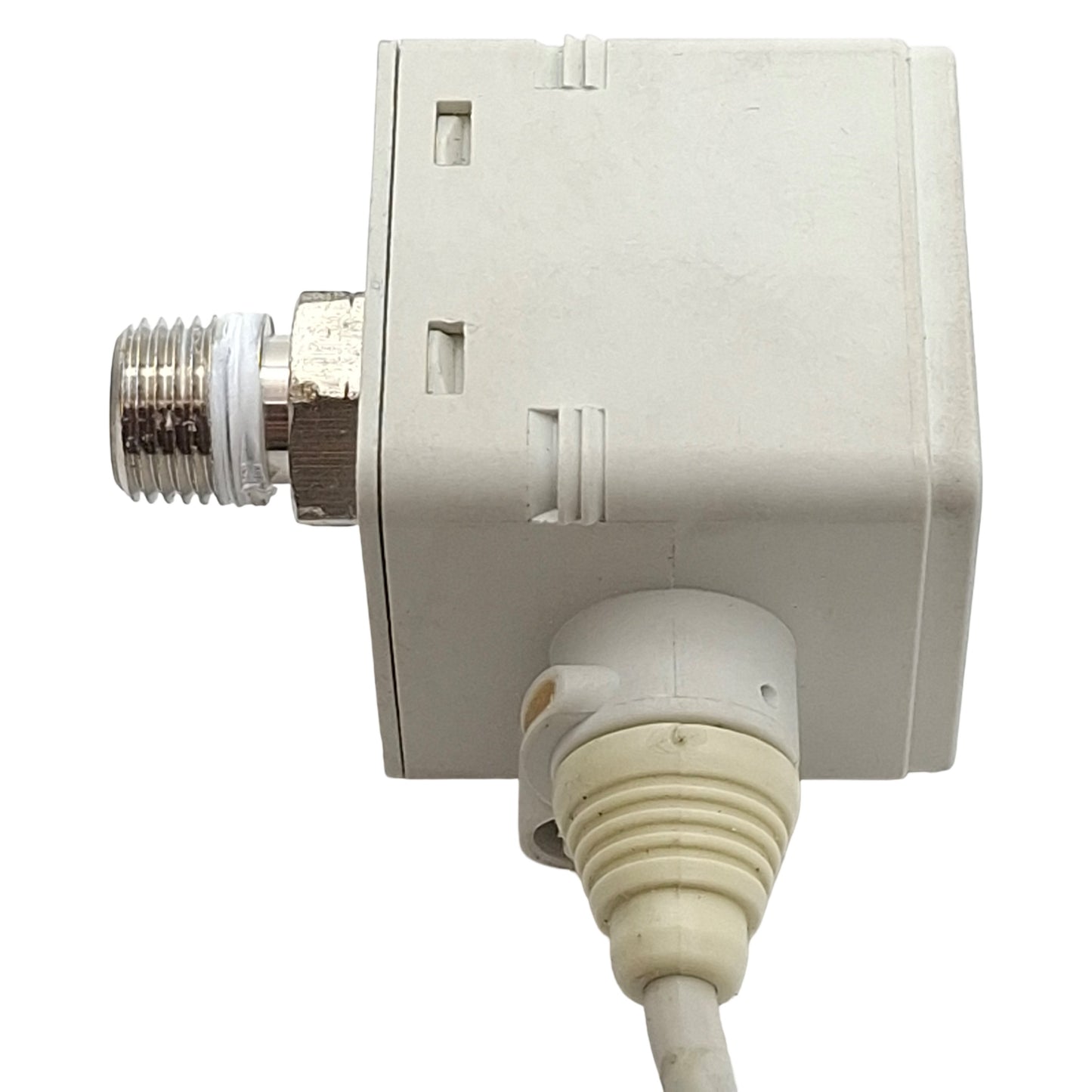 Used SMC ZSE40F-T1-22L Digital Vacuum Switch NPN, -100.0~100.0kPa, 12-24VDC, 1/8" NPT