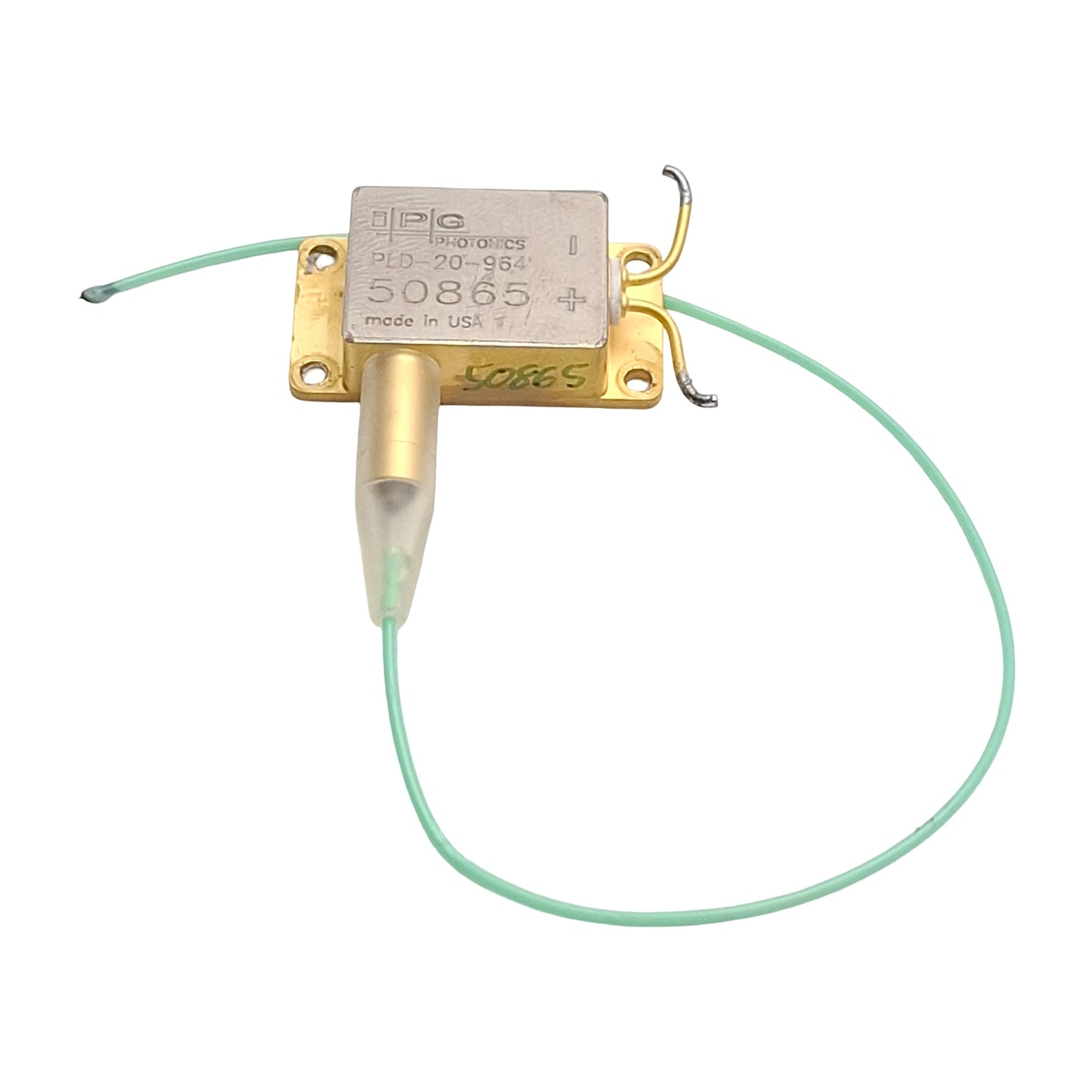 Used IPG Photonics PLD-20-964 Pump & Fiber Laser Diode, 20W, 964nm, 100µm Bundle