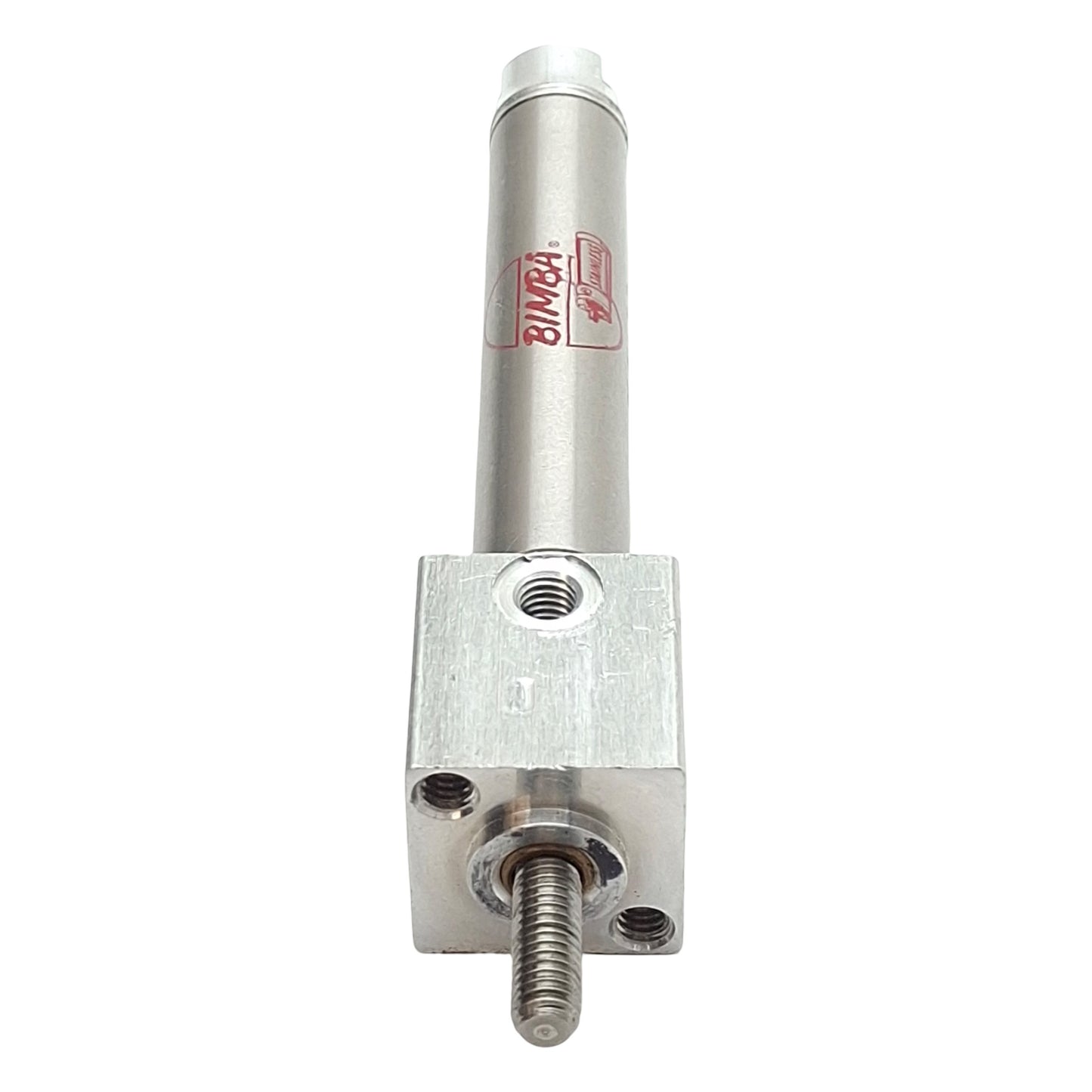 Used Bimba BF-011.5-D Pneumatic Cylinder, 7/16in Bore, 1-1/2in Stroke, #10-32, 250psi