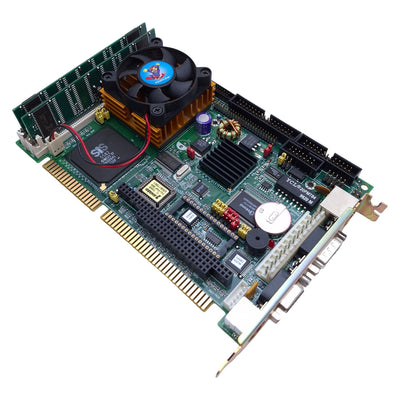 Used AAEON SBC-556 Pentium CPU Card, SiS5582 Chipset, 2MB SDRAM, Intel Socket 7