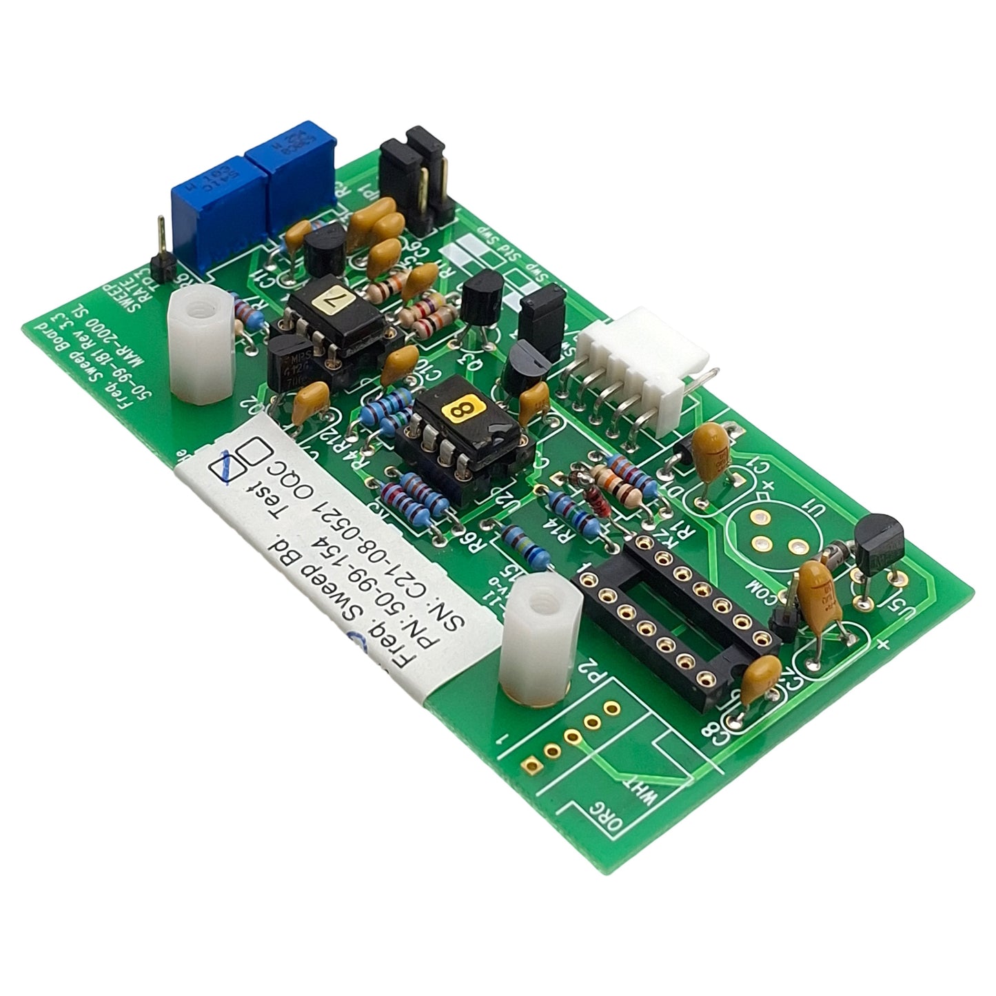 Used Crest 50-99-154 3-08 50-99-181 Frequency Sweep Board, MAR-2000SL