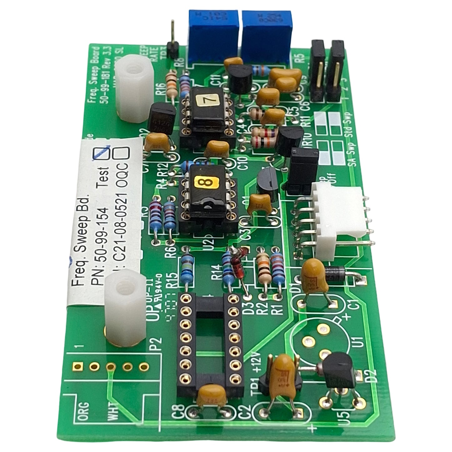 Used Crest 50-99-154 3-08 50-99-181 Frequency Sweep Board, MAR-2000SL