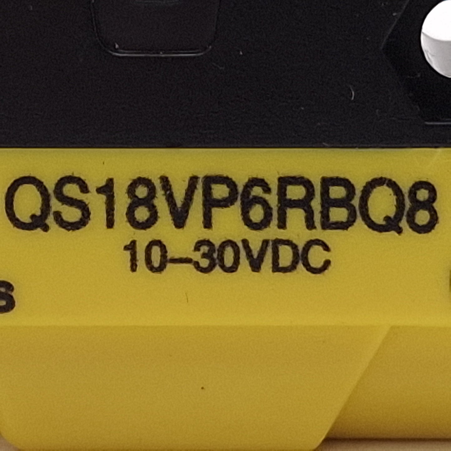 Used Banner QS18VP6RBQ8 WORLD-BEAM Photoelectric Receiver PNP, 3 Meter, 10-30VDC, M12