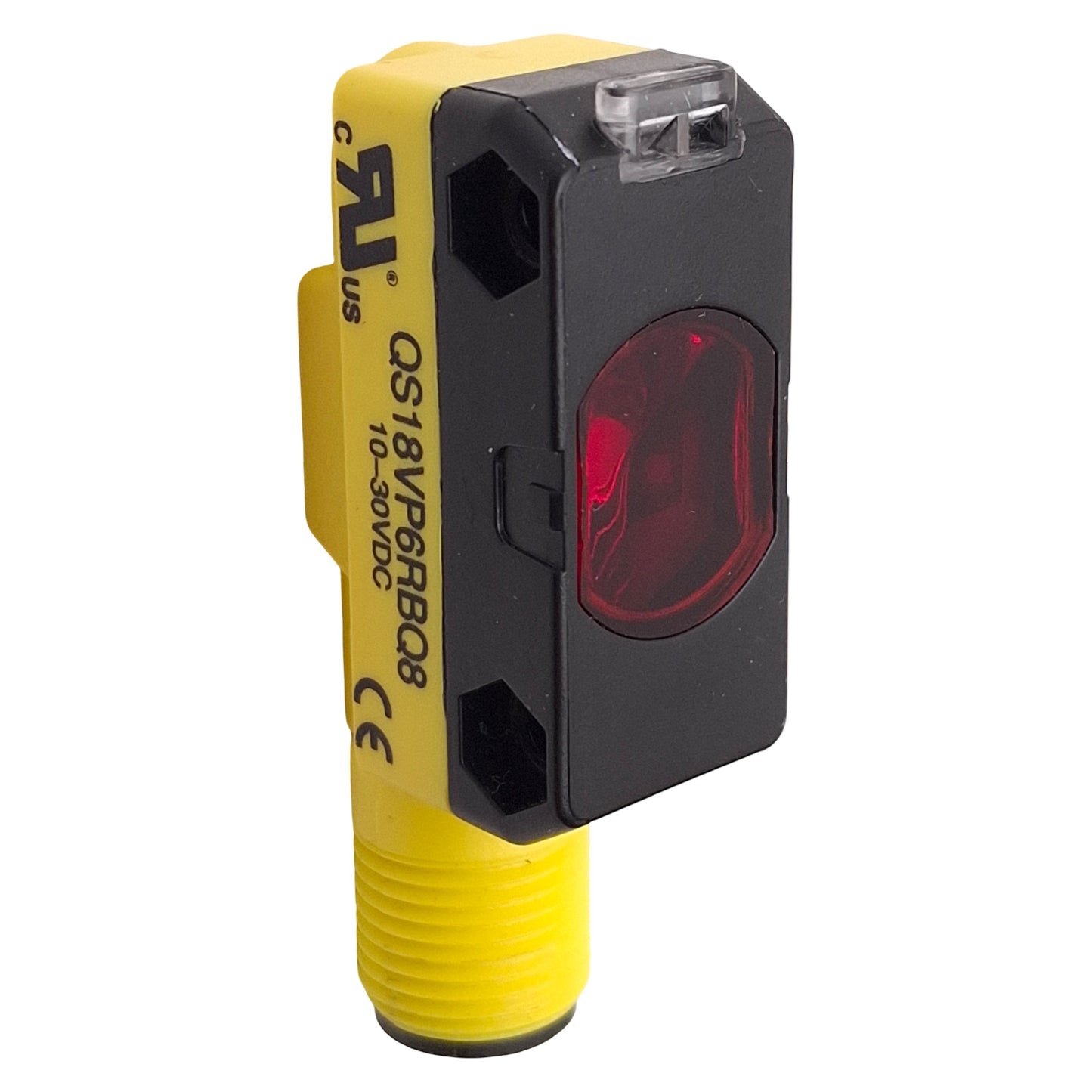 Used Banner QS18VP6RBQ8 WORLD-BEAM Photoelectric Receiver PNP, 3 Meter, 10-30VDC, M12