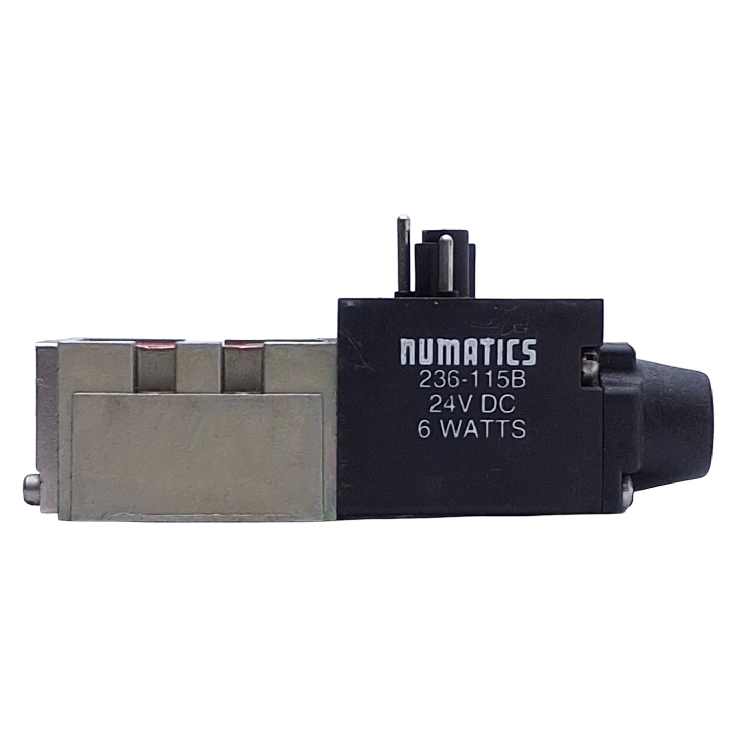 Used Numatics 031SA400E000061 Solenoid Valve 2-Position 4-Way, 150psig, 24VDC Coil