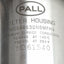 Used PALL MDS4463GN8MFH4 Filter Housing, 5.4in L, 1/2in NPT, 150psi Max, 7.5L/min