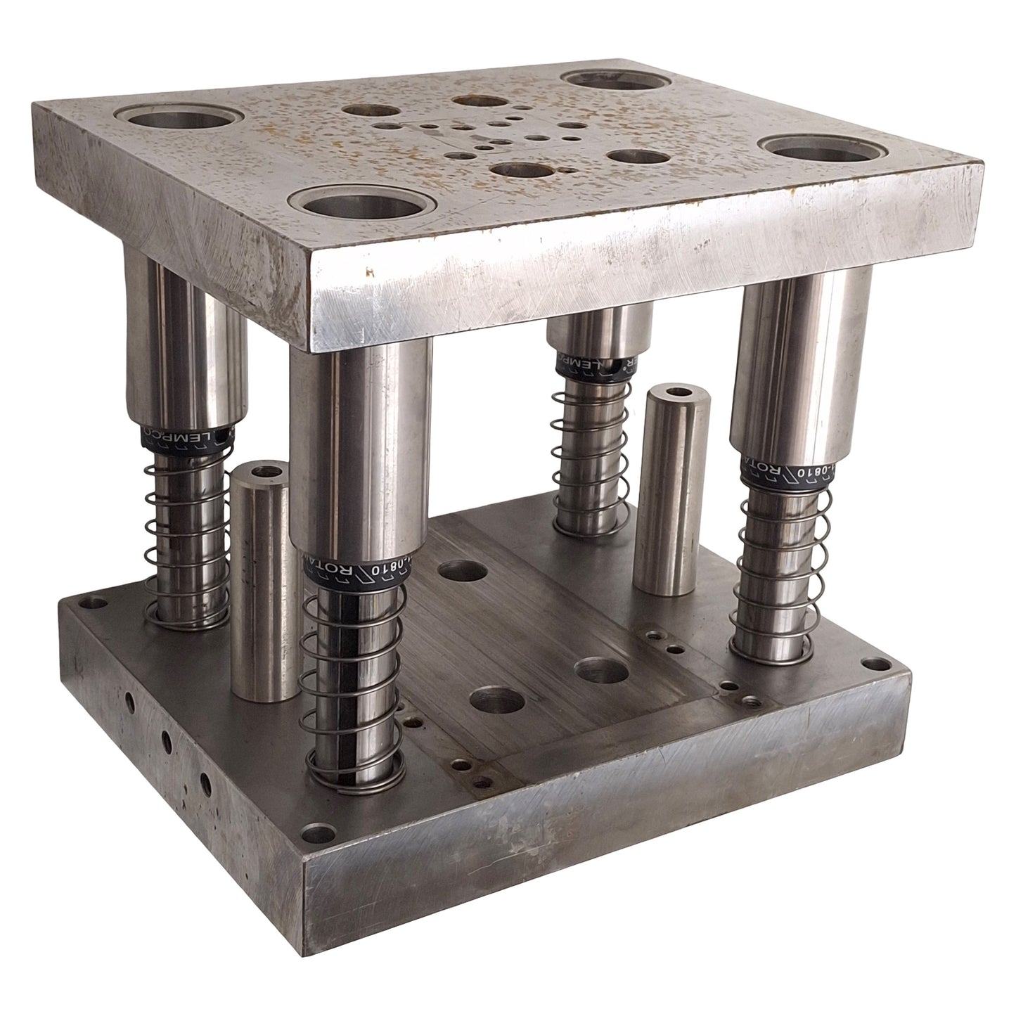 Used Ball Bearing Die Press, (4x) ø1in Posts, 8 x 10in, 3-5/16in Closed, 6-1/4in Open