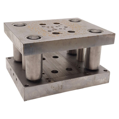 Used Ball Bearing Die Press, (4x) ø1in Posts, 8 x 10in, 3-5/16in Closed, 6-1/4in Open