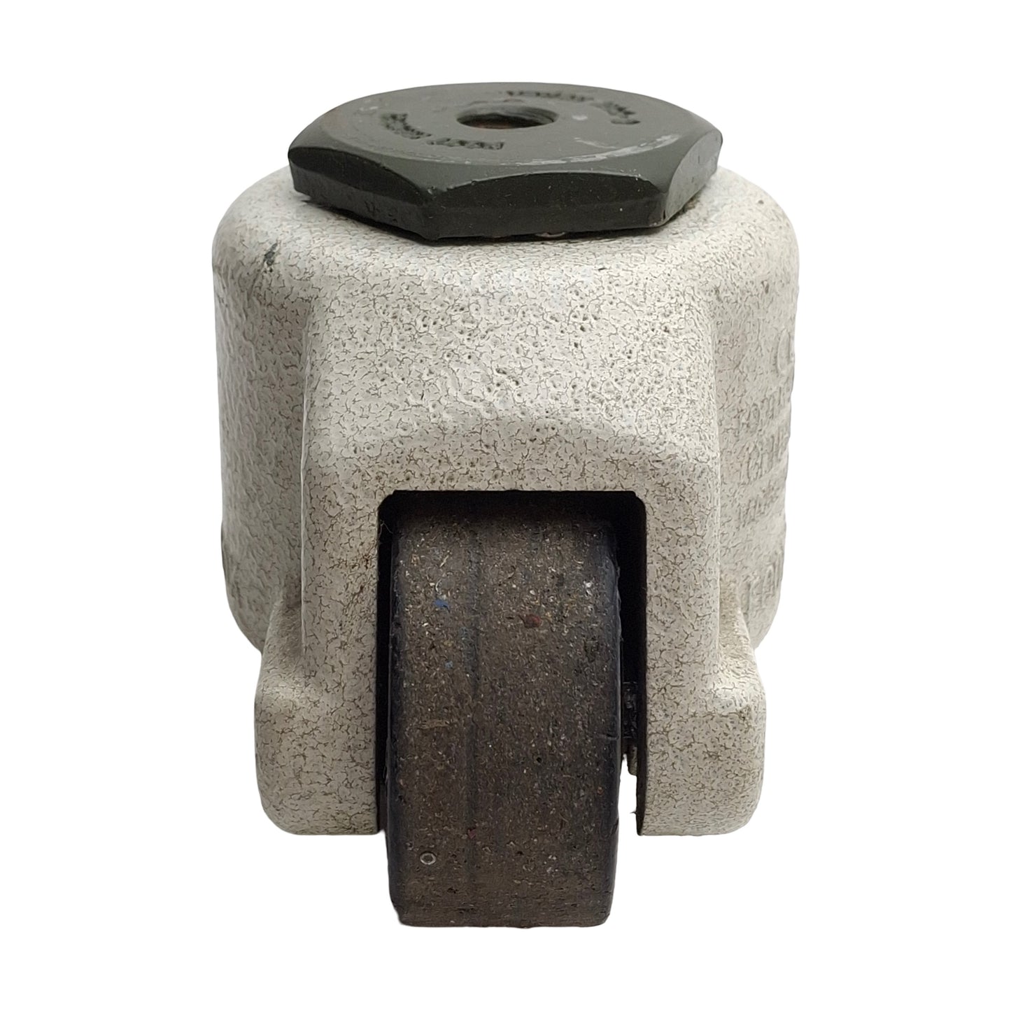 Used Foot Master GDR-60-S-NYN Leveling Caster, ø50mm Wheel, 500kg, M12x1.75