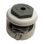 Used Foot Master GDR-60-S-NYN Leveling Caster, ø50mm Wheel, 500kg, M12x1.75