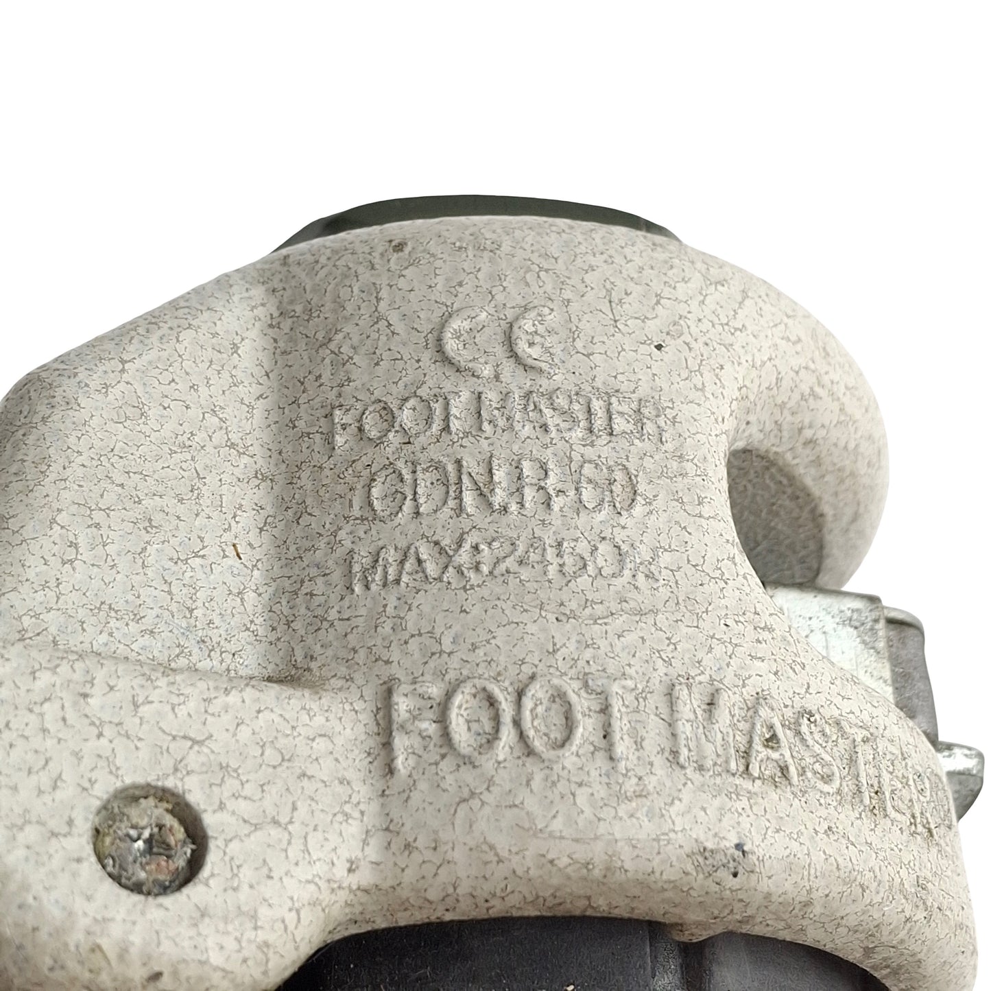 Used Foot Master GDR-60-S-NYN Leveling Caster, ø50mm Wheel, 500kg, M12x1.75