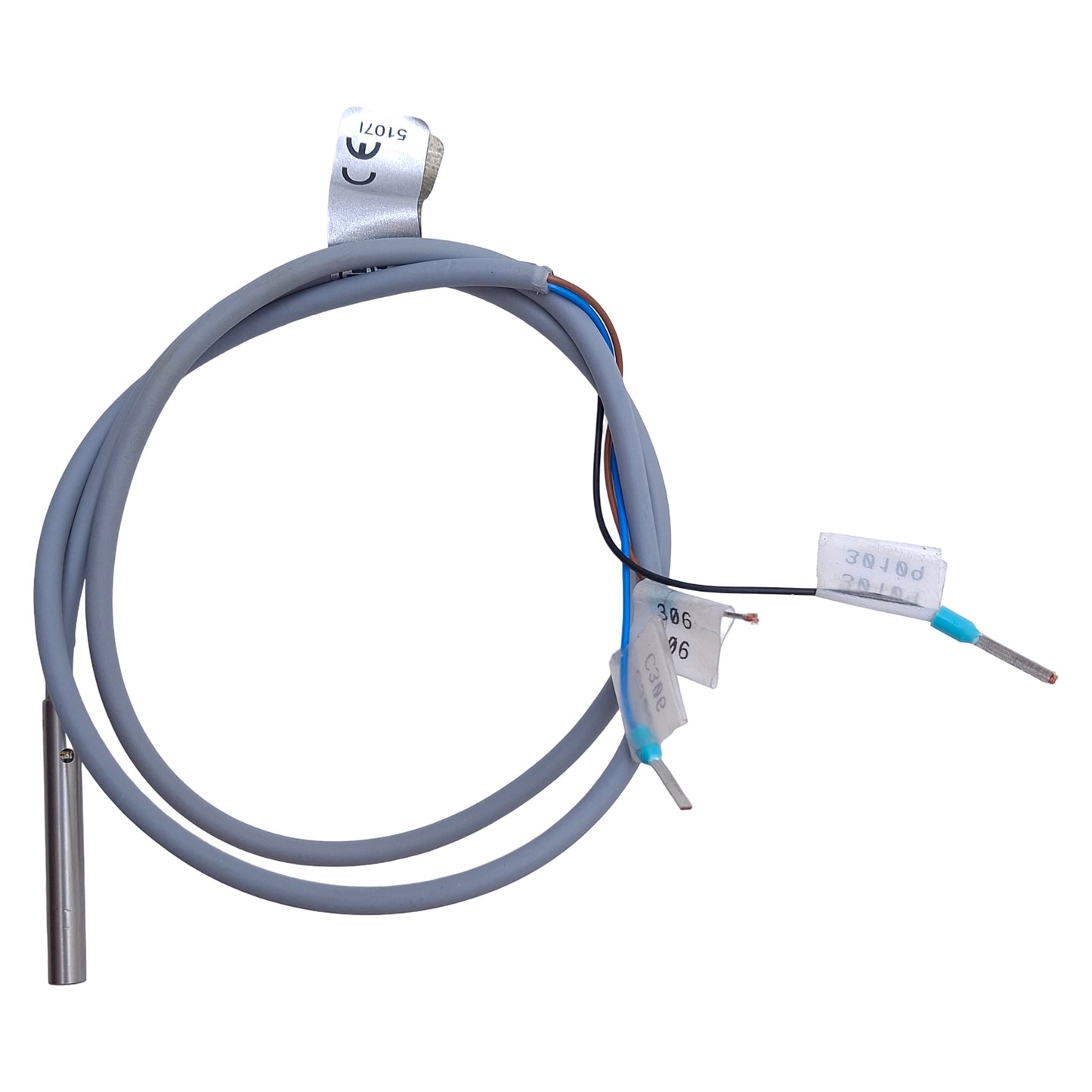 Used Turck Bi1-EH04-AN6X Inductive Proximity Sensor 1mm Range, 10-30VDC, NPN N/O, 1ft