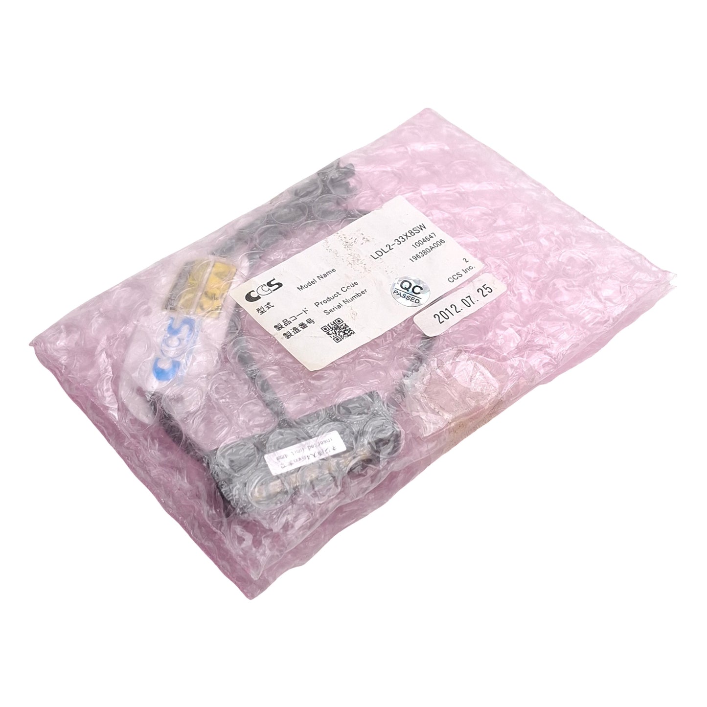 New – Open box CCS LDL2-33X8SW White LED Bar Light, 24VDC, 0.8W, Peak Wavelength 6,600K