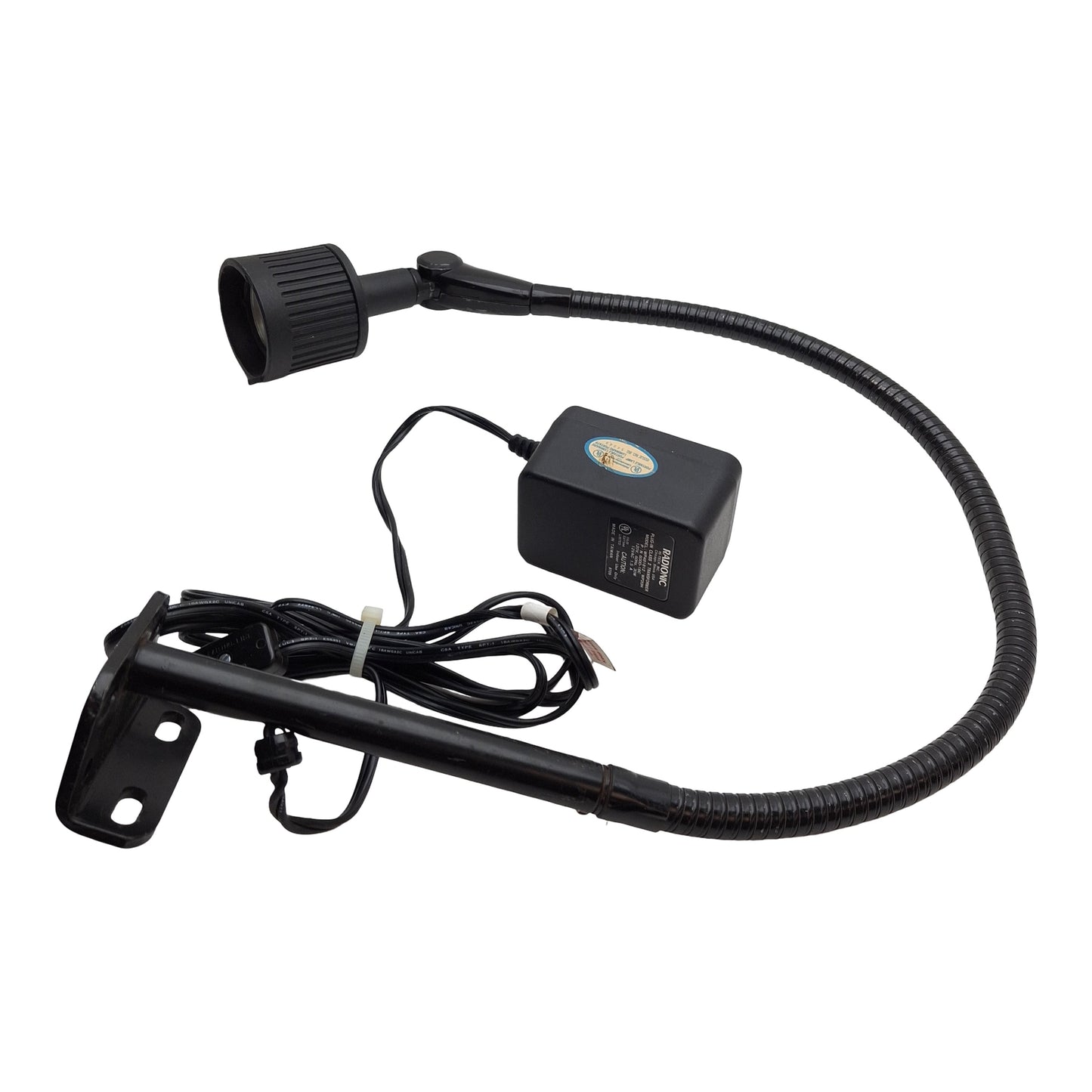 Used Dazor Model 6930 Lamp, Halogen Lighting w Flexible Arm, 118V, 60Hz, 0.2 Amp