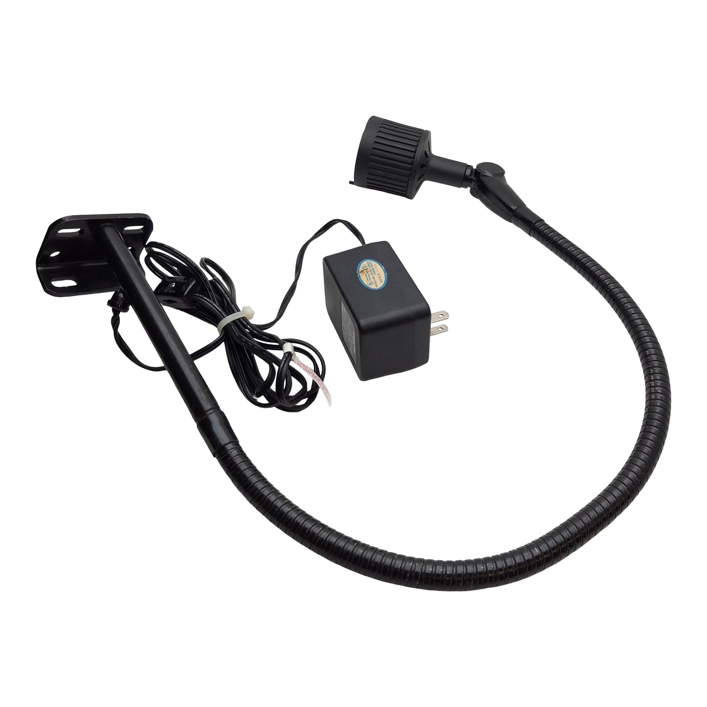 Used Dazor Model 6930 Lamp, Halogen Lighting w Flexible Arm, 118V, 60Hz, 0.2 Amp