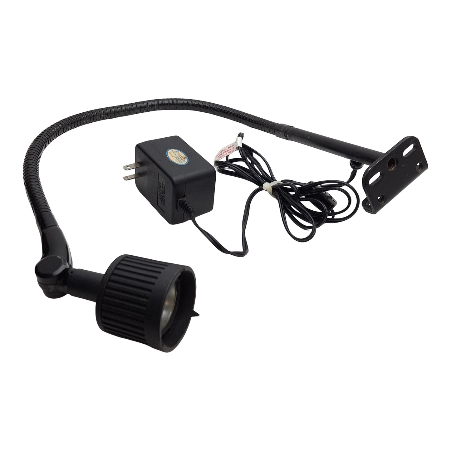 Used Dazor Model 6930 Lamp, Halogen Lighting w Flexible Arm, 118V, 60Hz, 0.2 Amp