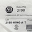 New Allen Bradley 2198-H040-A-T Busbar & T-Connector Kit, AC Power, Frame 1-2, 55mm