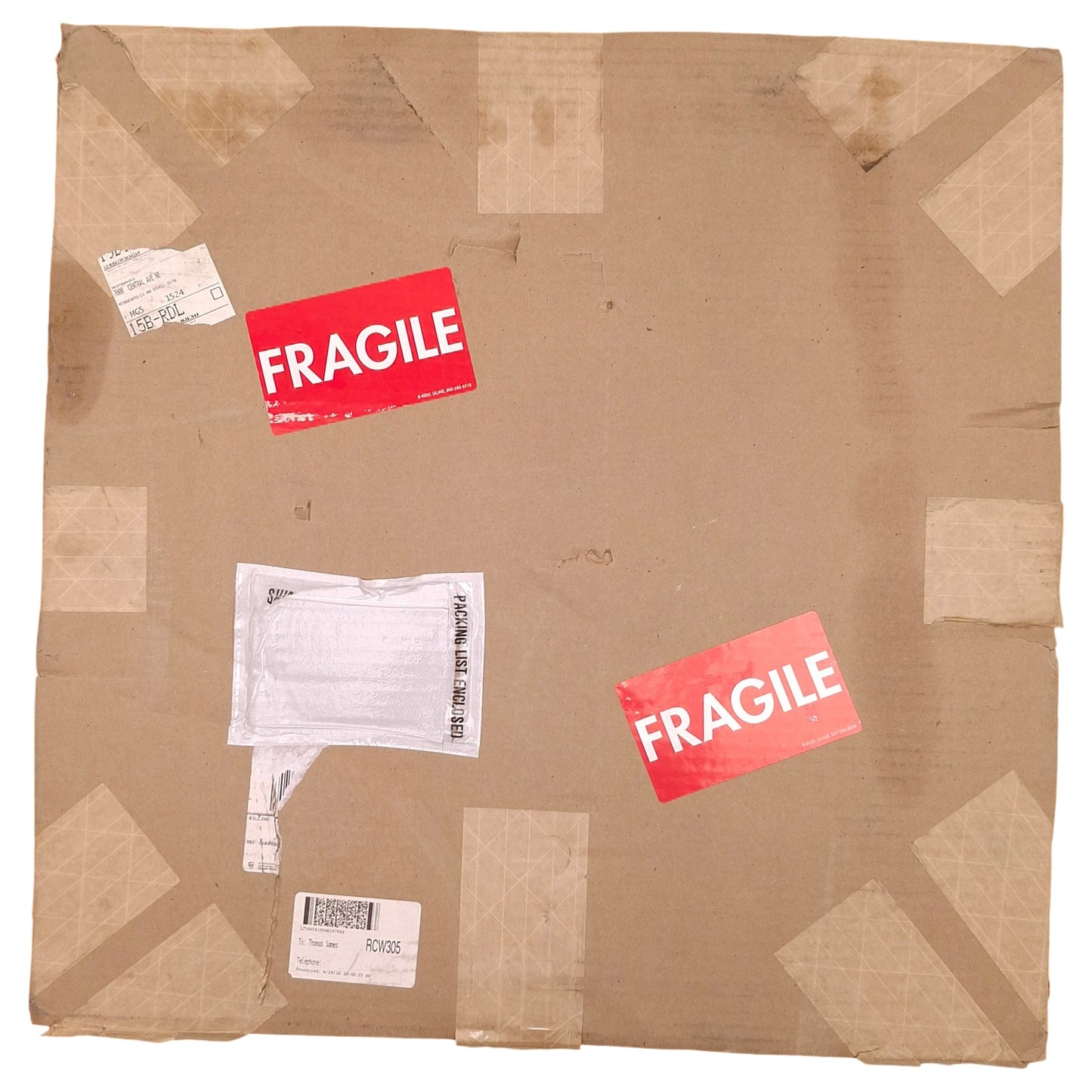 New Pfaudler 3168634 20" Type CR Style NSBN Bullnose Gasket 20" ID, 23" OD