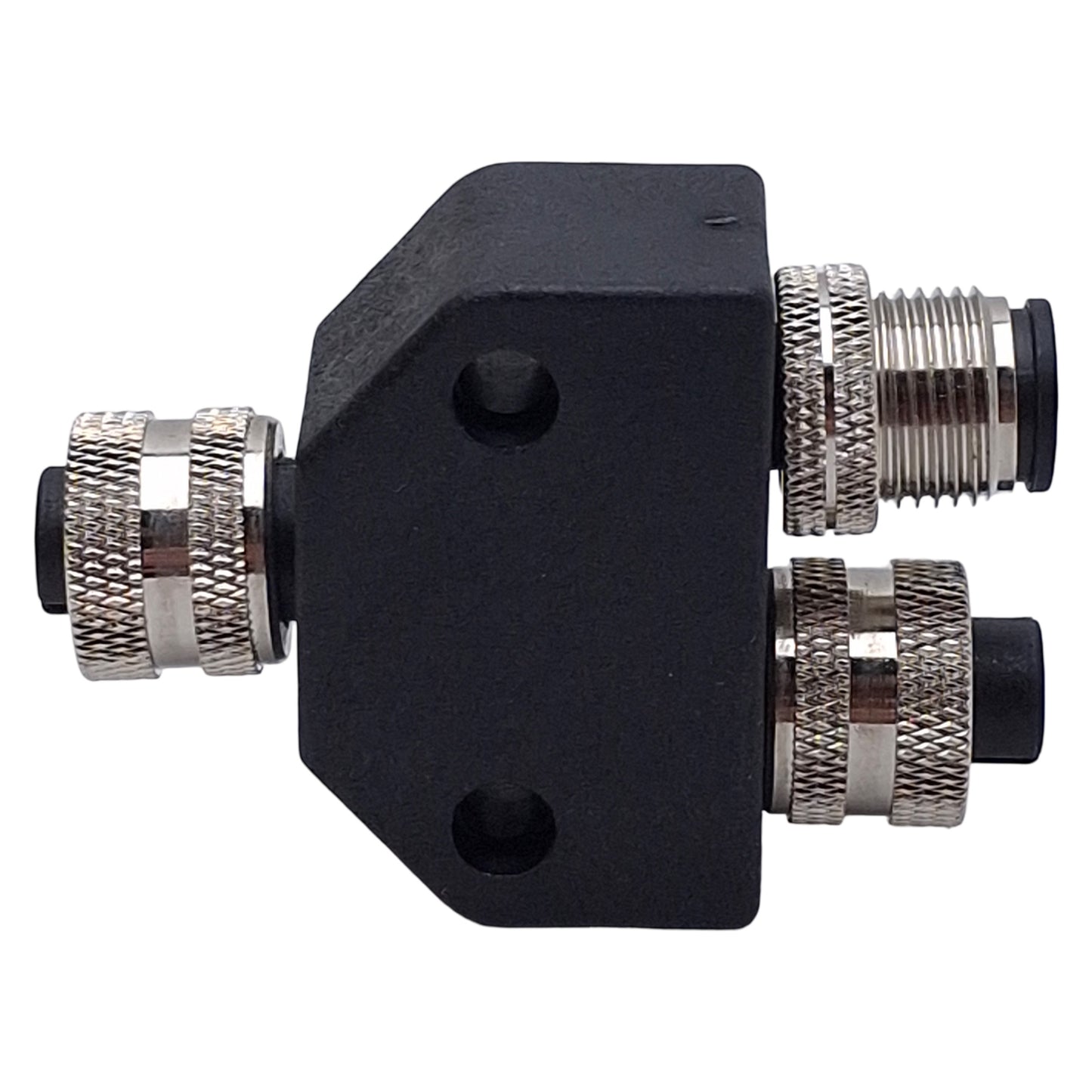 New Keyence GS-Y11 Y-Shaped Connector, 5-Pin M12 M x 5-Pin M12 F x 8-Pin M12 F