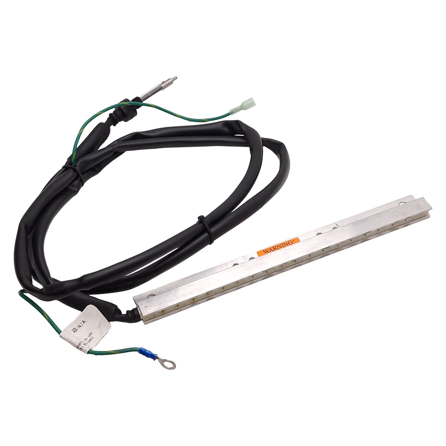 Used Exair 111009 Super Ion Air Knife Ionizing Bar, 9in Length, 5ft Cable, 5kV Supply