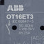 Used ABB OT16ET3 Door Mounted Disconnect Switch w/ OHY2PJ Handle, 3-Pole, 25A 600VAC