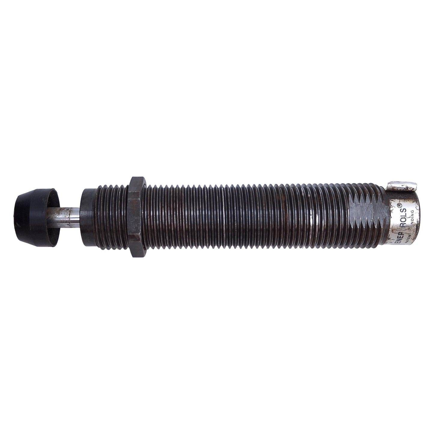Used Enertrols SNALD 600- Miniature Shock Absorber 0.97in Stroke, 1-12UNF Barrel