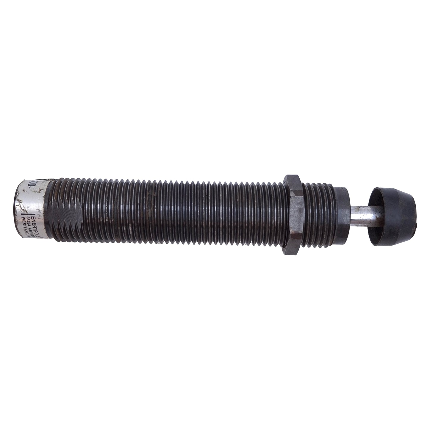 Used Enertrols SNALD 600- Miniature Shock Absorber 0.97in Stroke, 1-12UNF Barrel