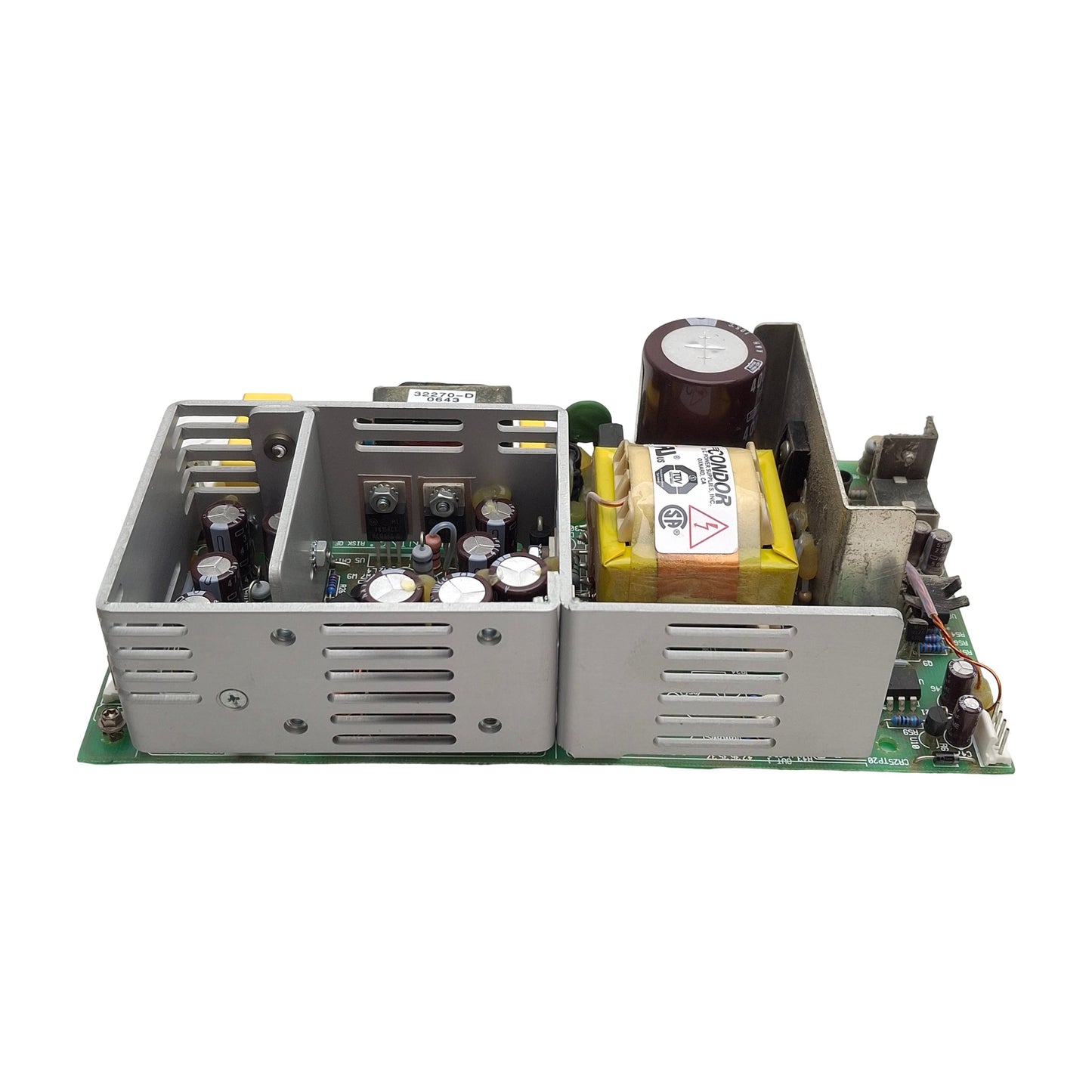 Used Condor GPC80E-107 Open Frame Power Supply, 100-240VAC In, 5VDC 12A Output