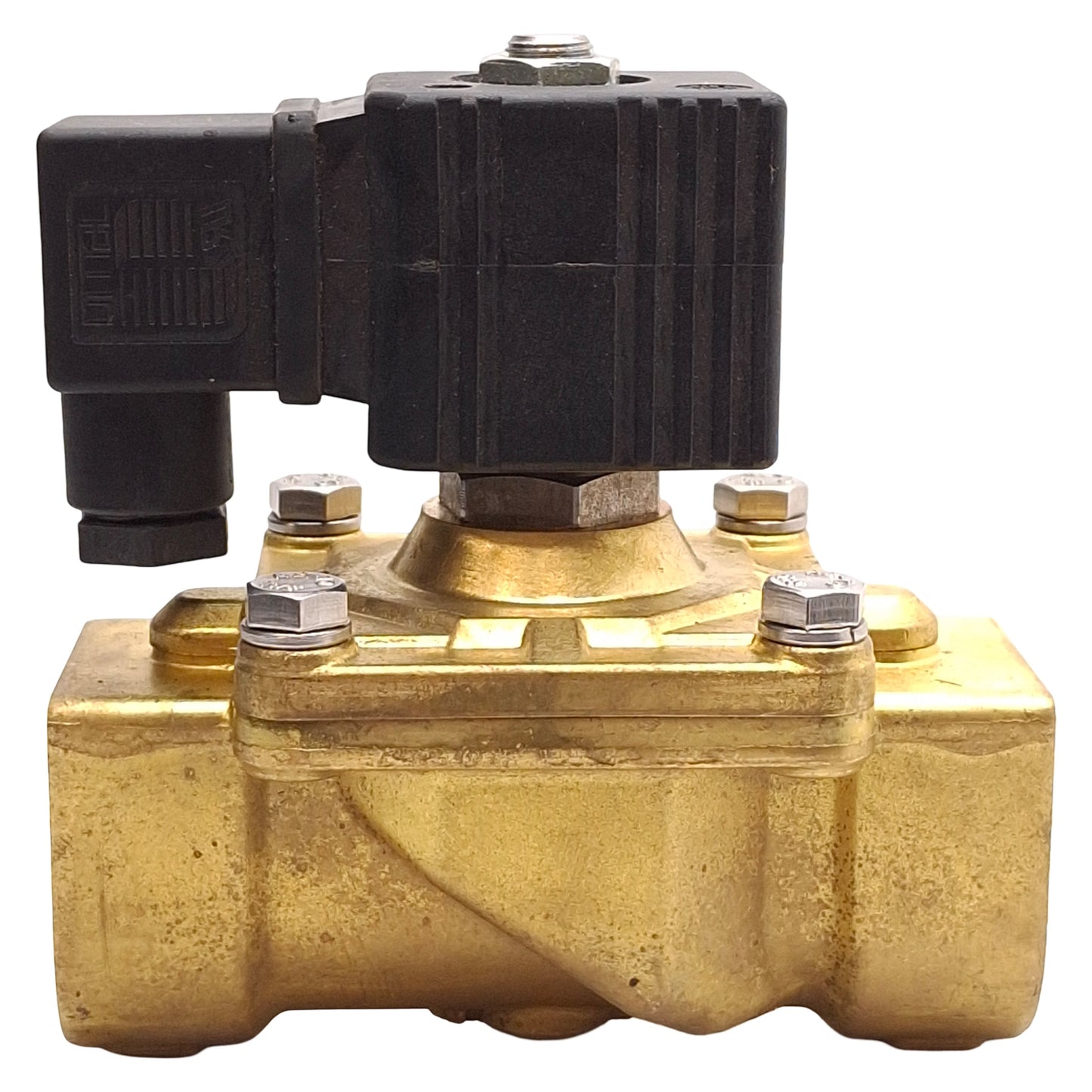 New – Open box Ganzow H6U19-00Y Solenoid Valve, 2-Way NC, Brass, 200psig, 1in NPT, 120VAC Coil