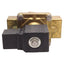 Used Ganzow H6U19-00Y Solenoid Valve, Brass, 2-Way NC, 200psig, 1in NPT, 120VAC Coil