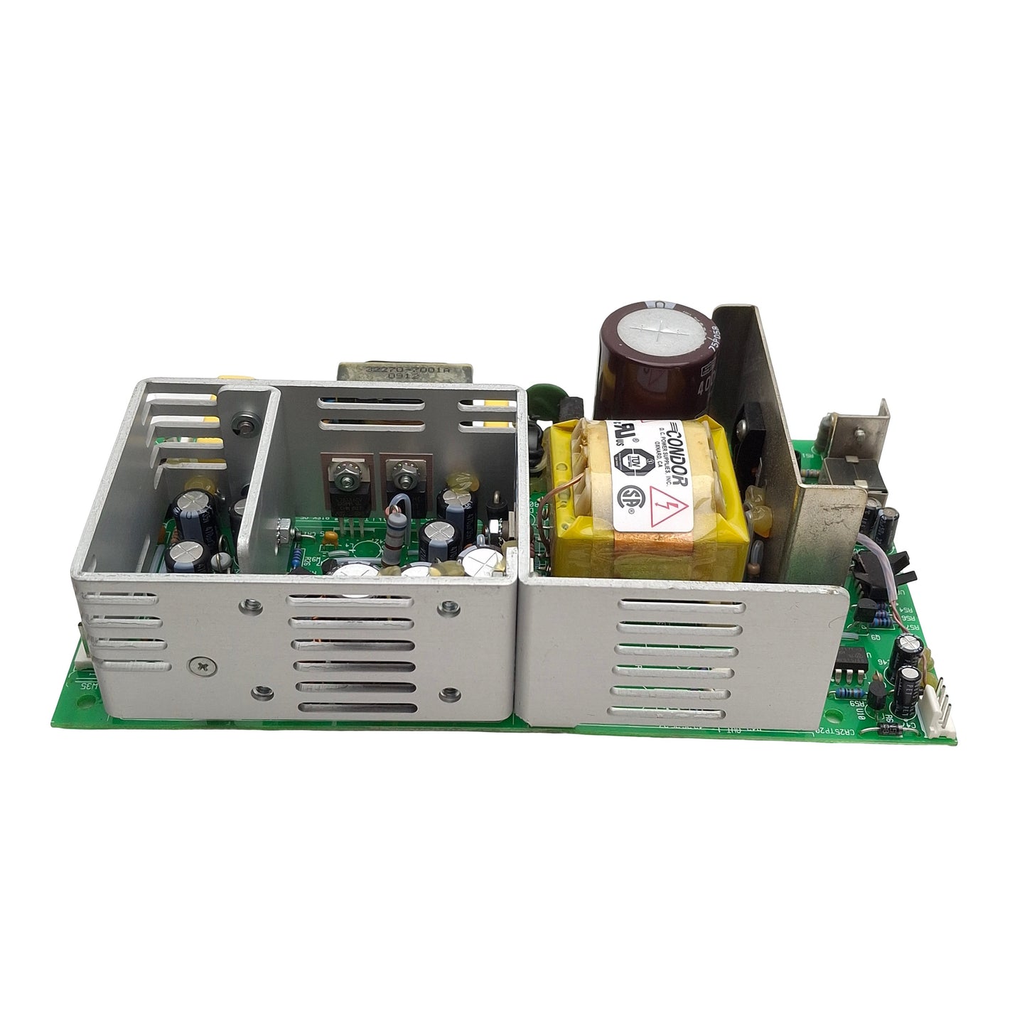 Used Condor GPC80E-107G Open Frame Power Supply, 100-240VAC In, 5VDC 12A Output