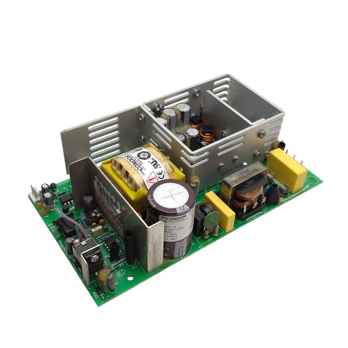 Used Condor GPC80E-107G Open Frame Power Supply, 100-240VAC In, 5VDC 12A Output