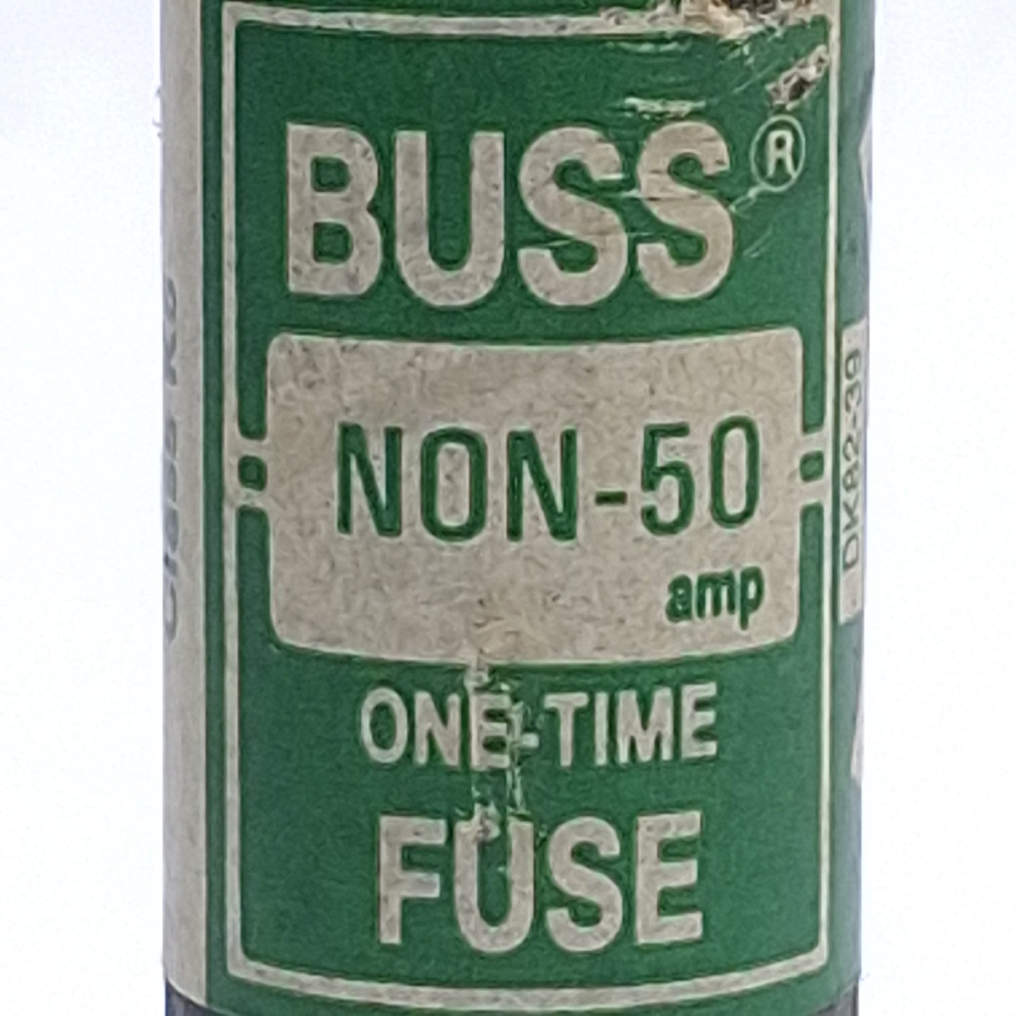 Used Lot of 3 Eaton Bussman NON-50 One Time Fuse, Class K5, 50A, 250VAC/125VDC