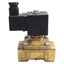 Used Granzow H4B19-00Y Solenoid Valve, 2-Way NC, Brass, 1/2in NPT, 110-120VAC Coil