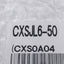 New SMC CXSJL6-50 Compact Dual Piston Rod Cylinder, ø6mm Bore, 50mm Stroke, 0.7MPa