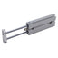 New SMC CXSJL6-50 Compact Dual Piston Rod Cylinder, ø6mm Bore, 50mm Stroke, 0.7MPa