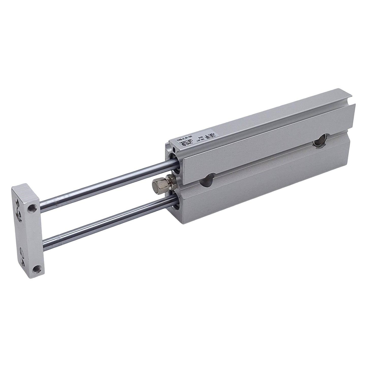 New SMC CXSJL6-50 Compact Dual Piston Rod Cylinder, ø6mm Bore, 50mm Stroke, 0.7MPa