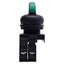 Used Eaton M22S-WRLK-G-K10-230G Green Illuminated Selector Switch 2-Position, 1NO