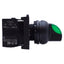 Used Eaton M22S-WRLK-G-K10-230G Green Illuminated Selector Switch 2-Position, 1NO