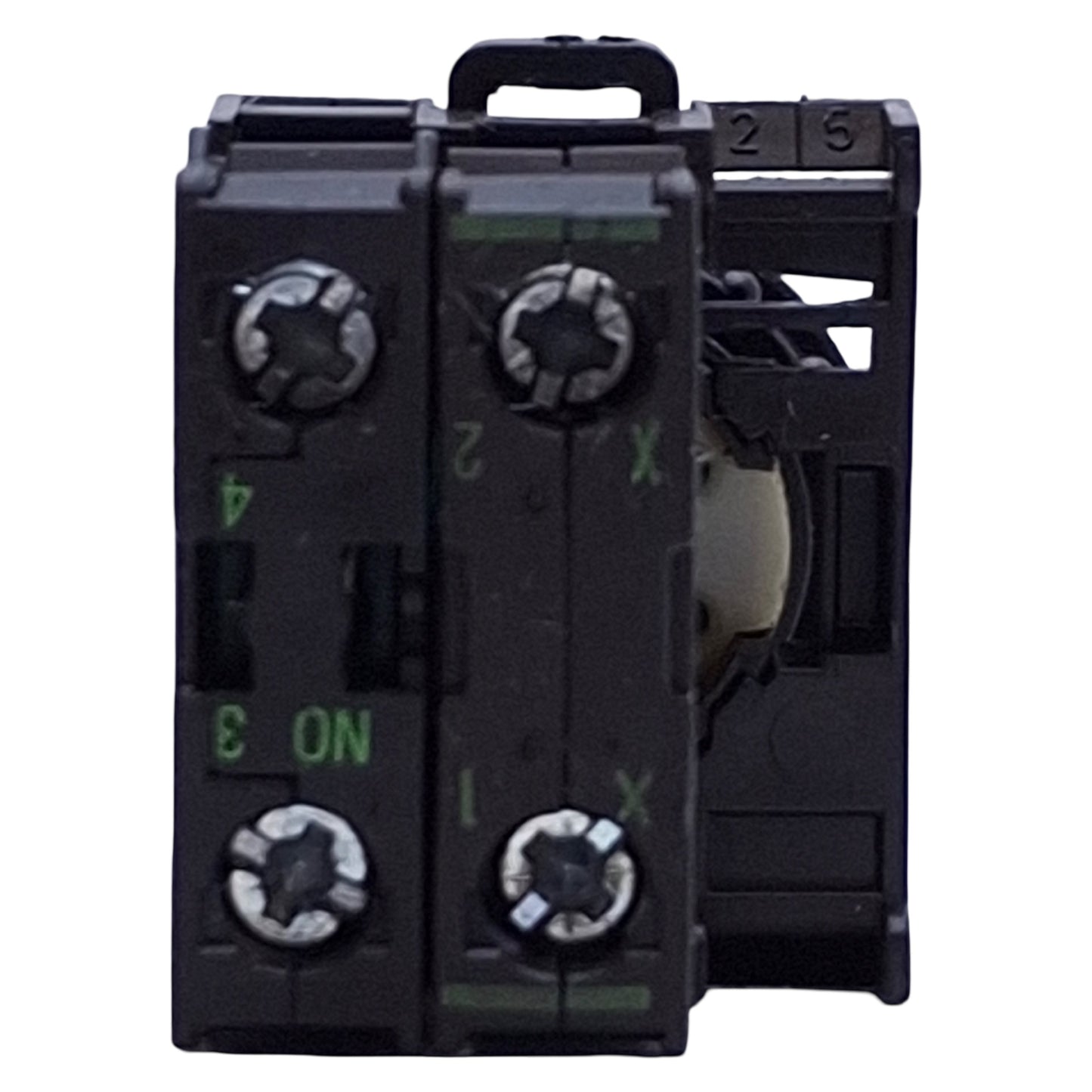 Used Eaton M22S-WRLK-G-K10-230G Green Illuminated Selector Switch 2-Position, 1NO