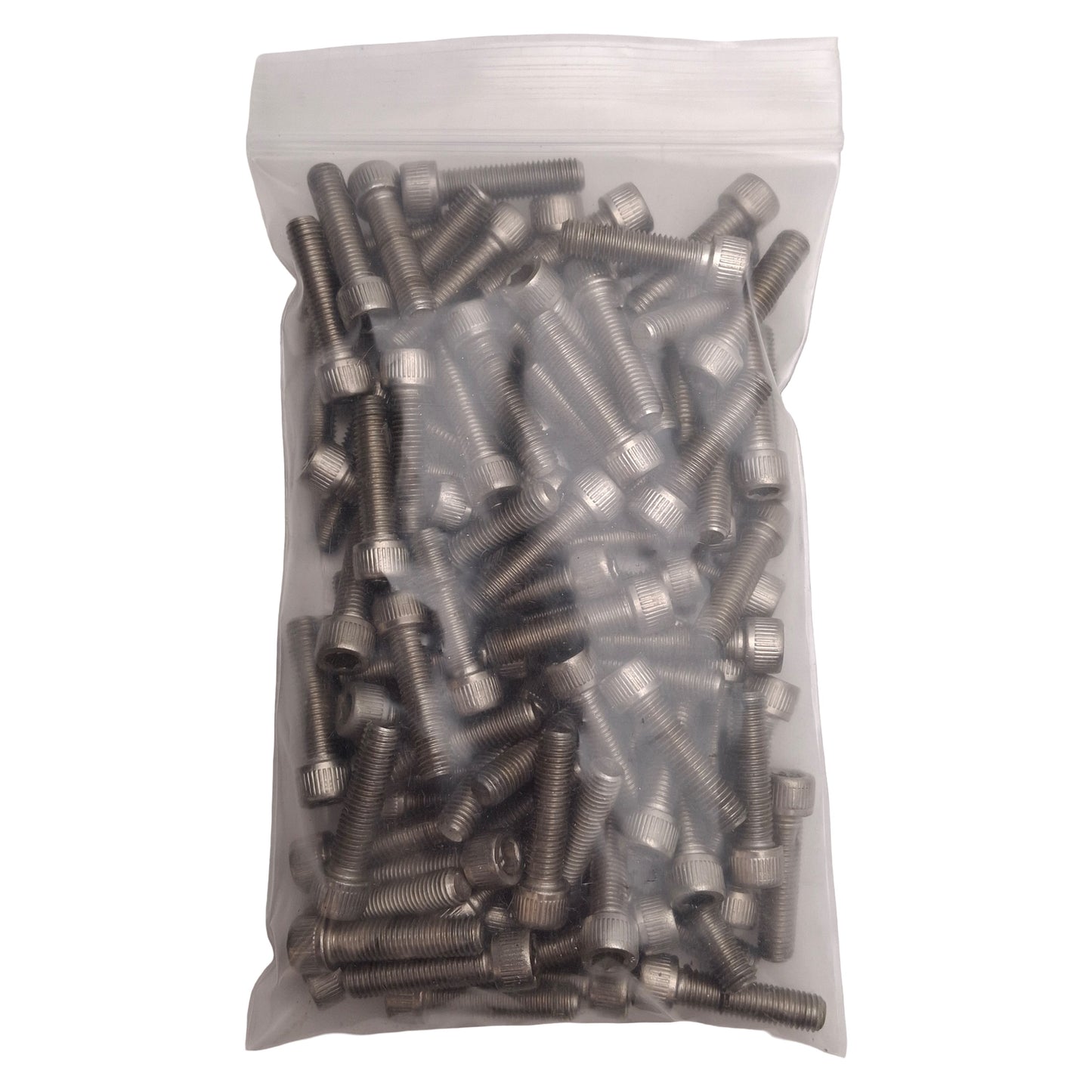 Used Lot of 95 Stainless Steel Socket Head Cap Screw, 1/4in-28 x 1in, 3/16in Hex