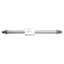 Used SMC NCY3B10-0600 Rodless Cylinder, 1/4" Bore, 6" Stroke, 10-32 UNF Ports