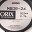 Used Oriental Motor MBD8-24 Orix Centrifugal Blower Fan, 51.2cfm, 2600rpm, 24VDC