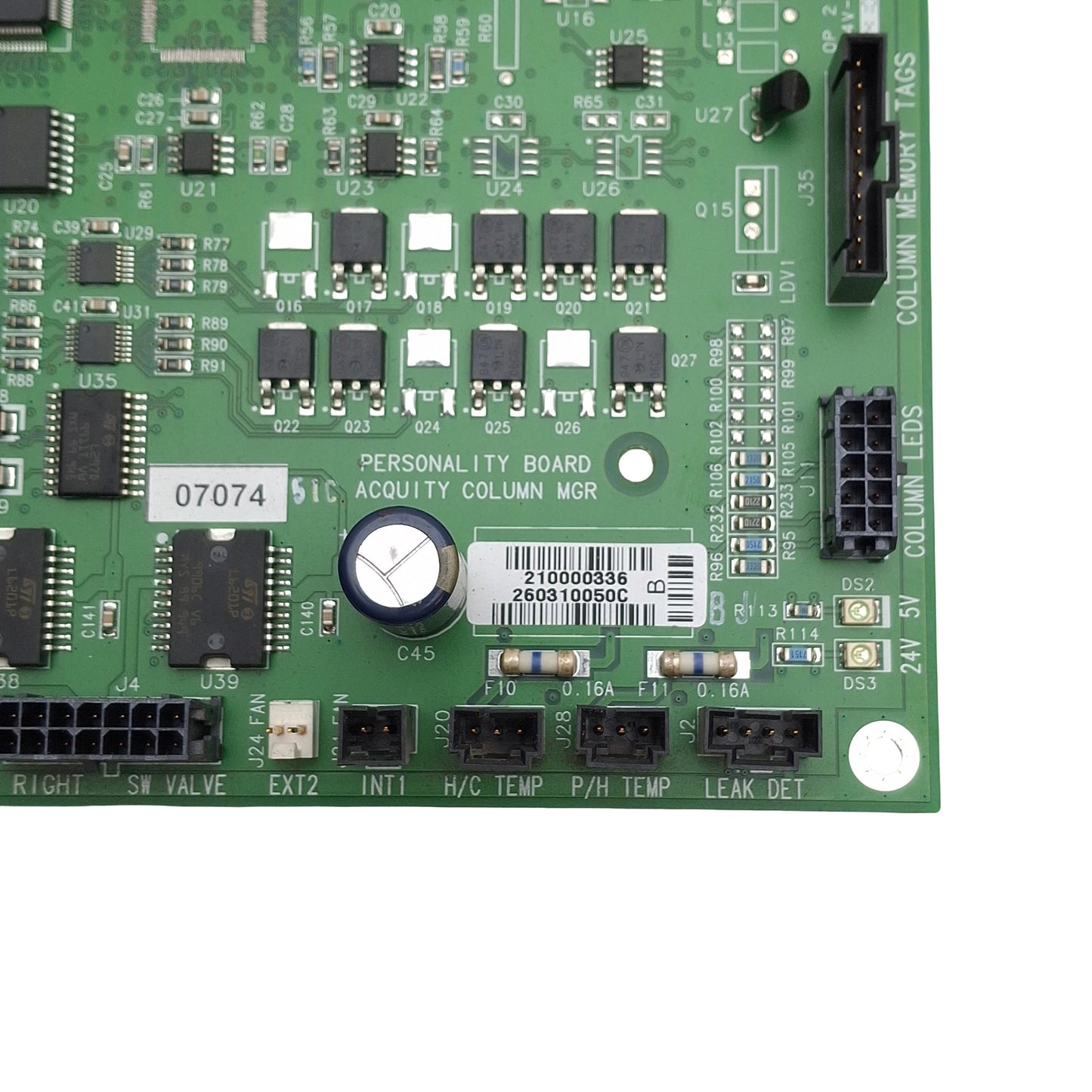 Used Waters 210000336 ACQUITY UPLC PDA Detector Personality/Column Manager Board