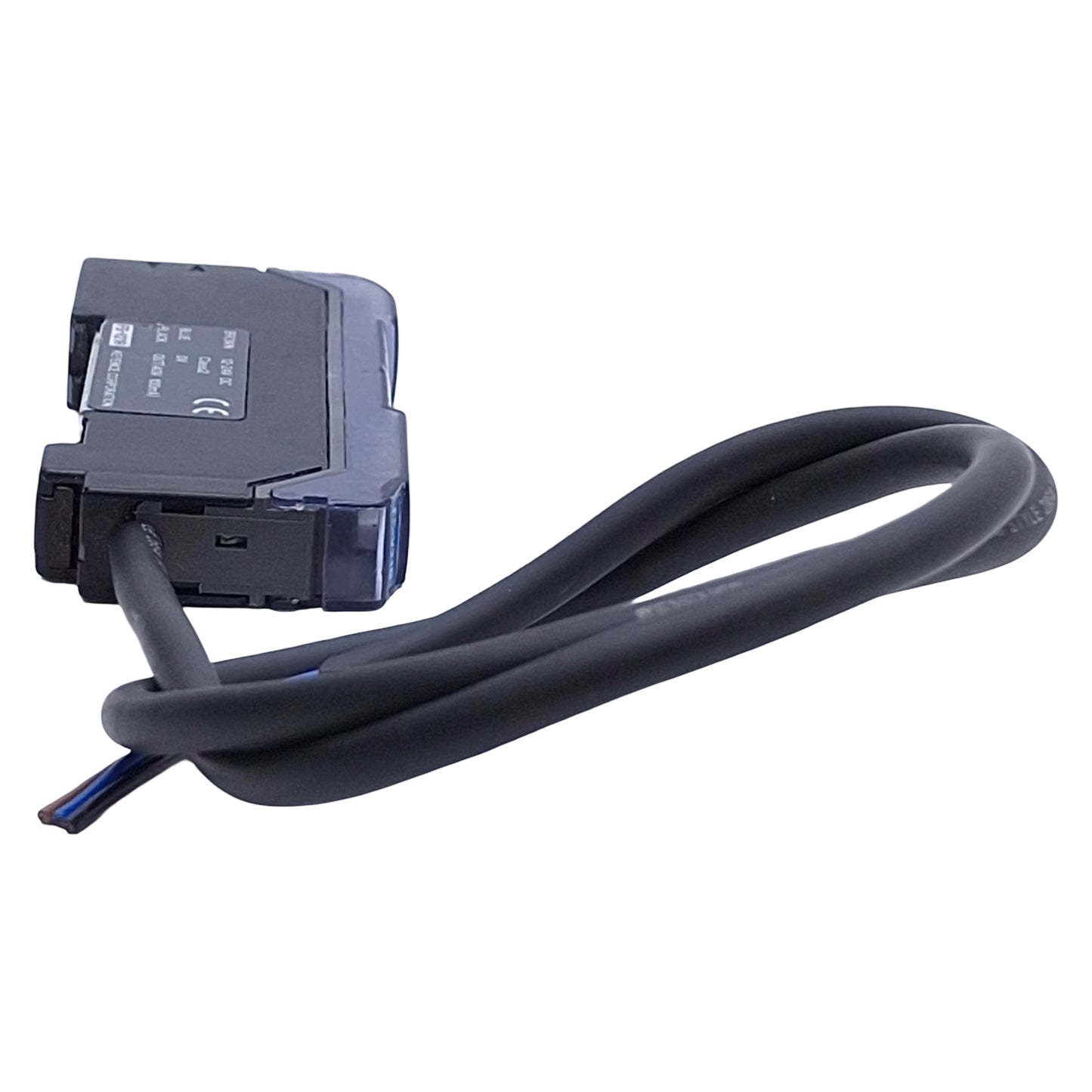Used Keyence FS-V21R Fiber Optic Photoelectric Sensor Amplifier NPN, 1ft Cable