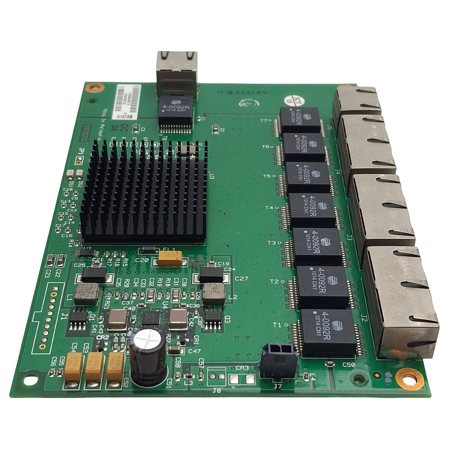 Used Waters 210000282-E ACQUITY UPLC PDA Detector 7-Port Ethernet Board