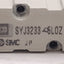 Used SMC SYJ3233-5LOZ Solenoid Valve, 2-Position Double, 0.15-0.7MPa, 24VDC Coil