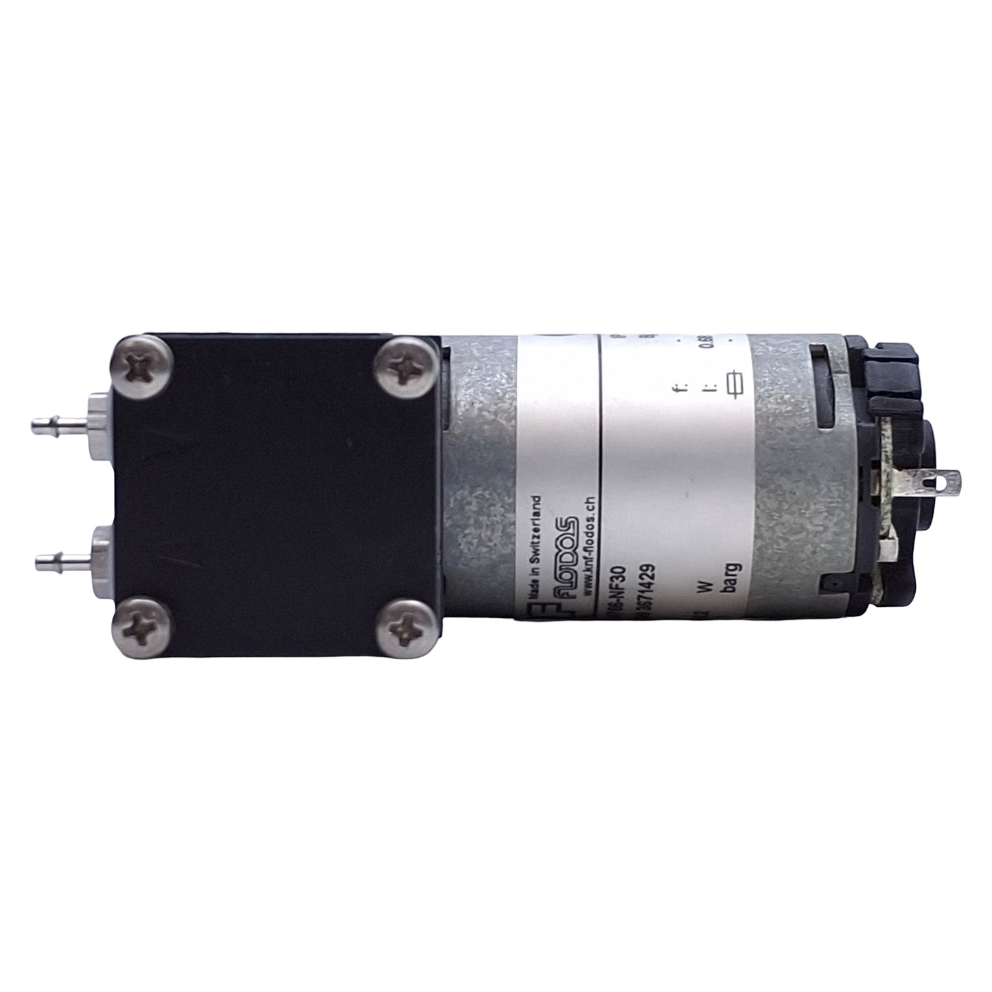 Used KNF PML4766-NF30 Diaphragm Liquid Pump 0.3l/min Flow, 24VDC, 1barg Max Pressure