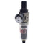 Used SMC AW10-M5C-Z Pneumatic Filter Regulator, 7-100psi Set, 145psi Max, 5µm, M5x0.8