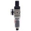 Used SMC AW10-M5C-Z Pneumatic Filter Regulator, 7-100psi Set, 145psi Max, 5µm, M5x0.8